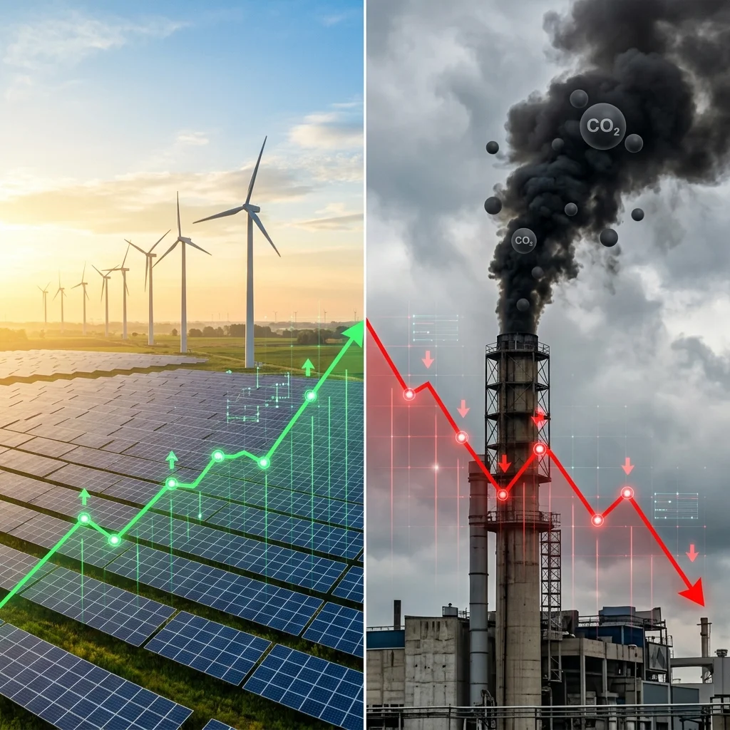 Climate Tech Market Surge vs. Rising Emissions: The Economic Paradox of Decarbonization