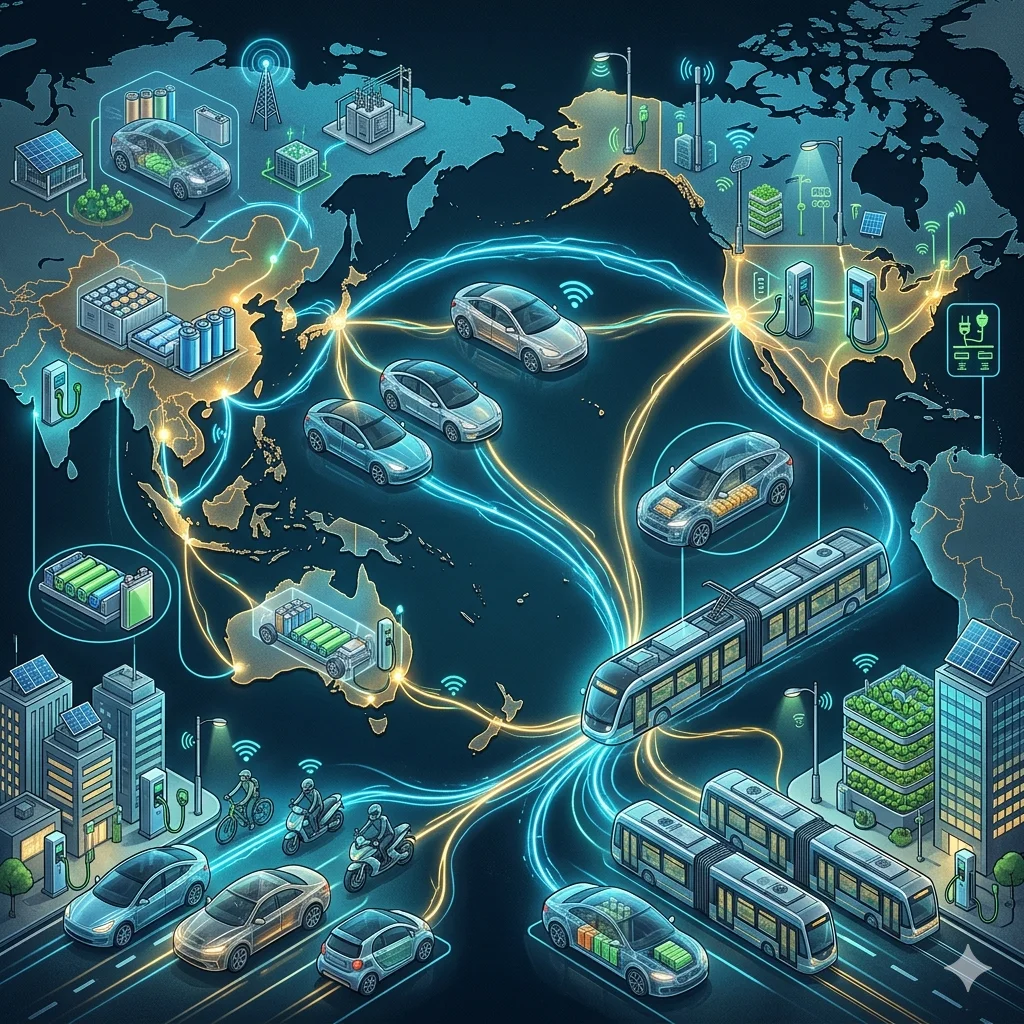 Electric Mobility Market Size, Share, Trends, and Forecast 2025–2034: Asia Pacific Leads, Lithium-Ion Dominates, and EV Demand Accelerates