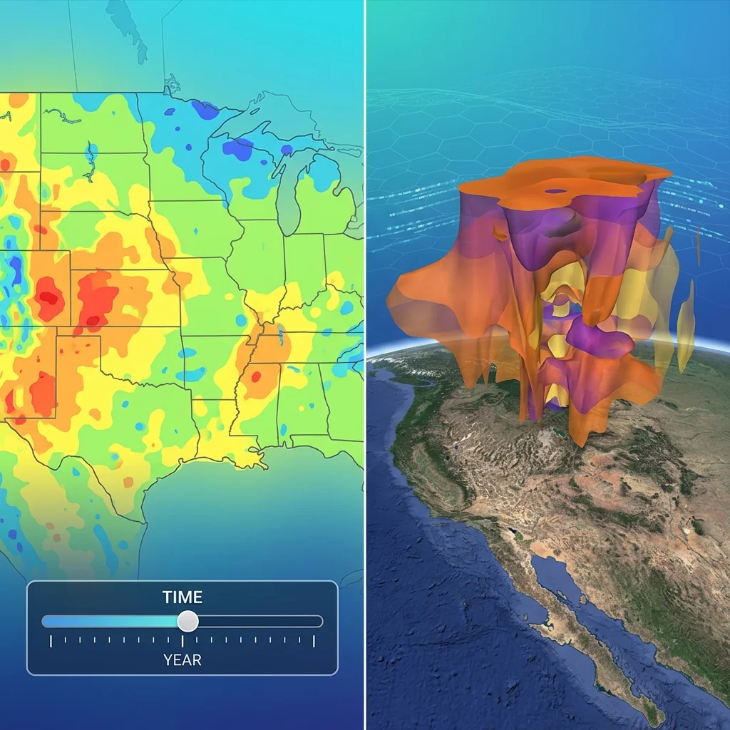 From Snapshots to Projections: The Evolution of Climate Data Visualization Tools and Their Impact on Decision-Making