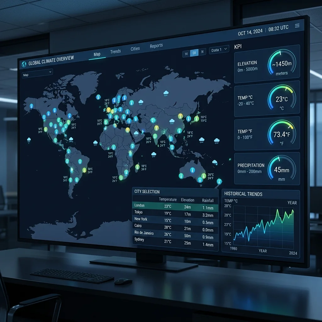 How Highcharts Dashboards Powers Interactive Climate Data Visualization for a Sustainable Future