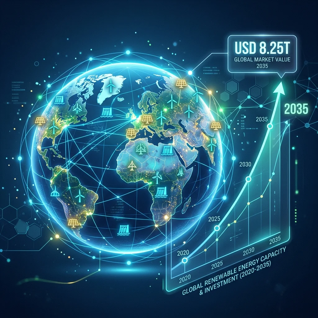 Renewable Energy Market Forecast 2026-2035: The Trillion-Dollar Transition and Hidden Supply Chain Shifts