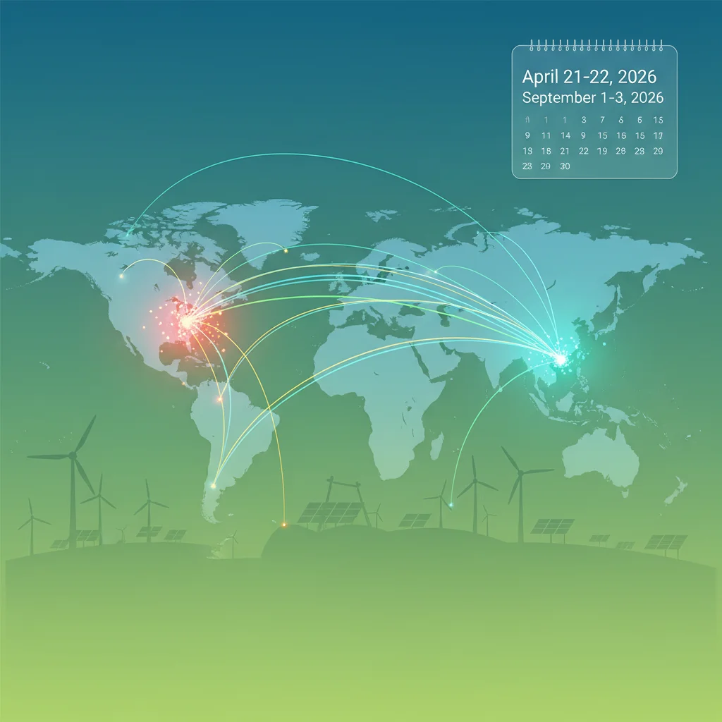 Renewable Energy Markets 2026-2027: What the Conference Calendar Tells Us About the Evolution of Global Renewable Energy Trading