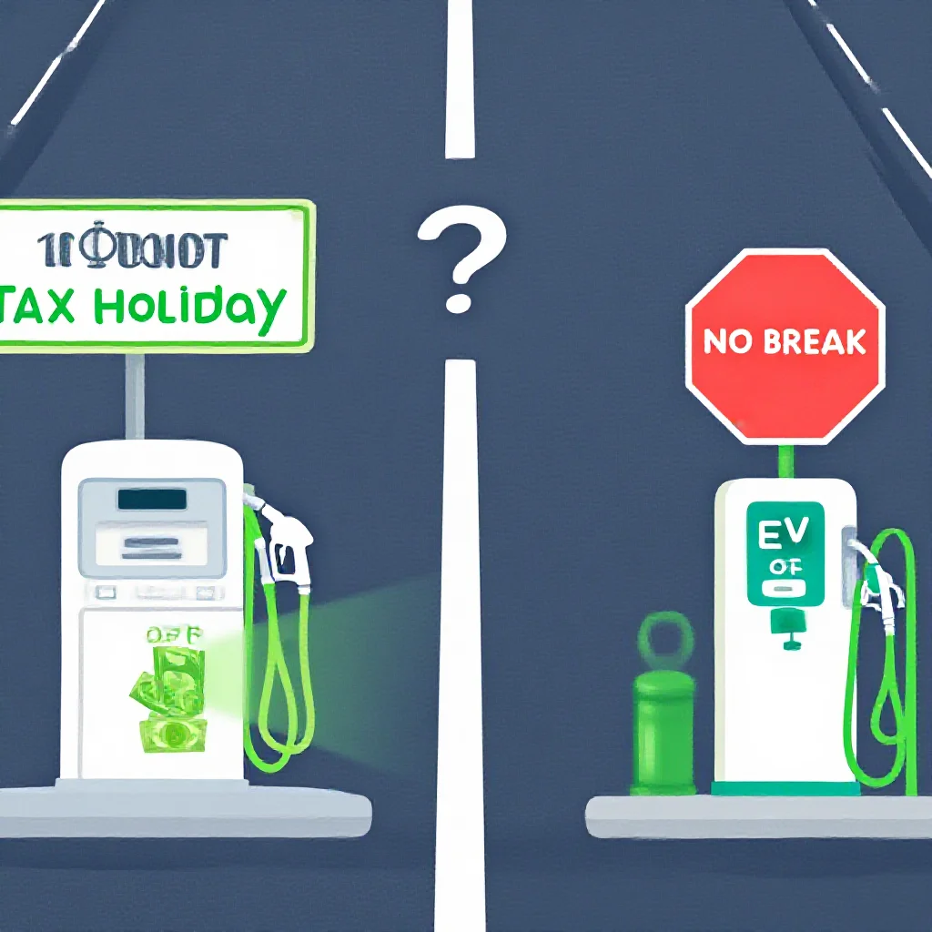 Tax Fairness on the Road: Why a Gasoline Tax Holiday Must Include EVs
