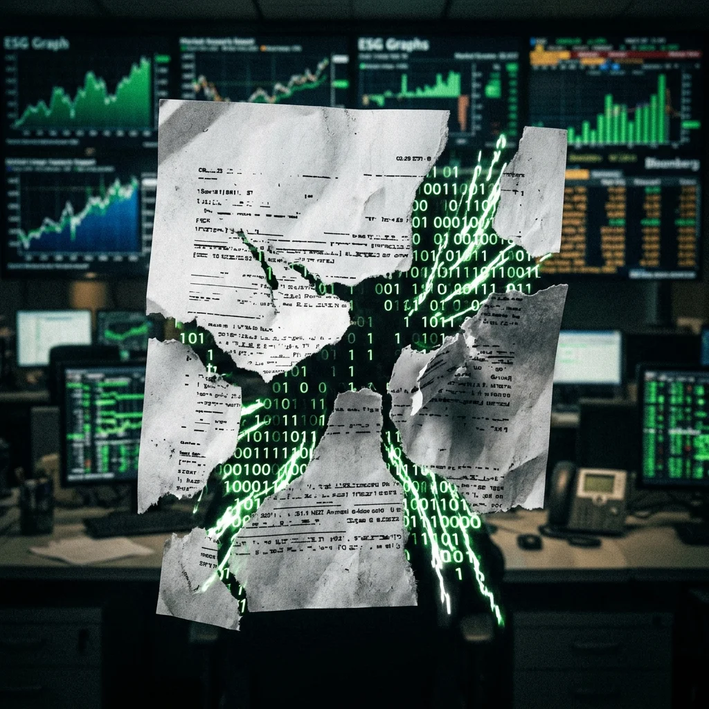 The Hidden Value in Corrupted ESG Data: What Broadridge''s Broken White Paper Reveals About Sustainable Investment Assets